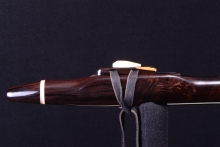 African Blackwood  Native American Flute, Minor, Mid G-4, #H5K